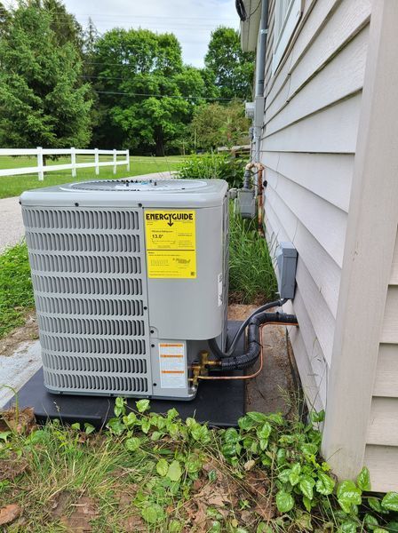 HVAC unit install
