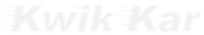 Kwik Kar logo in light gray text.