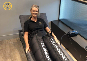 compression boots help increase circulation, reduce swelling, and support lymphatic system
