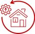 Building efficiency icon