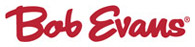 Bob Evans logo in red cursive script.