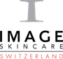 Logo for Image Skincare Switzerland. Gray "I" above the words "IMAGE SKINCARE" in black and "SWITZERLAND" in red.