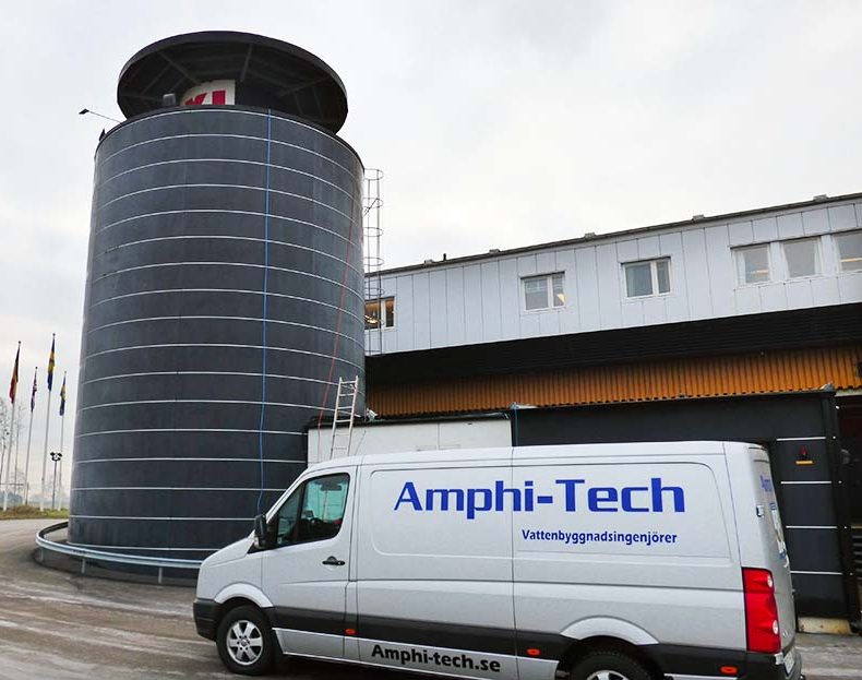 Besiktning av sprinklertankar