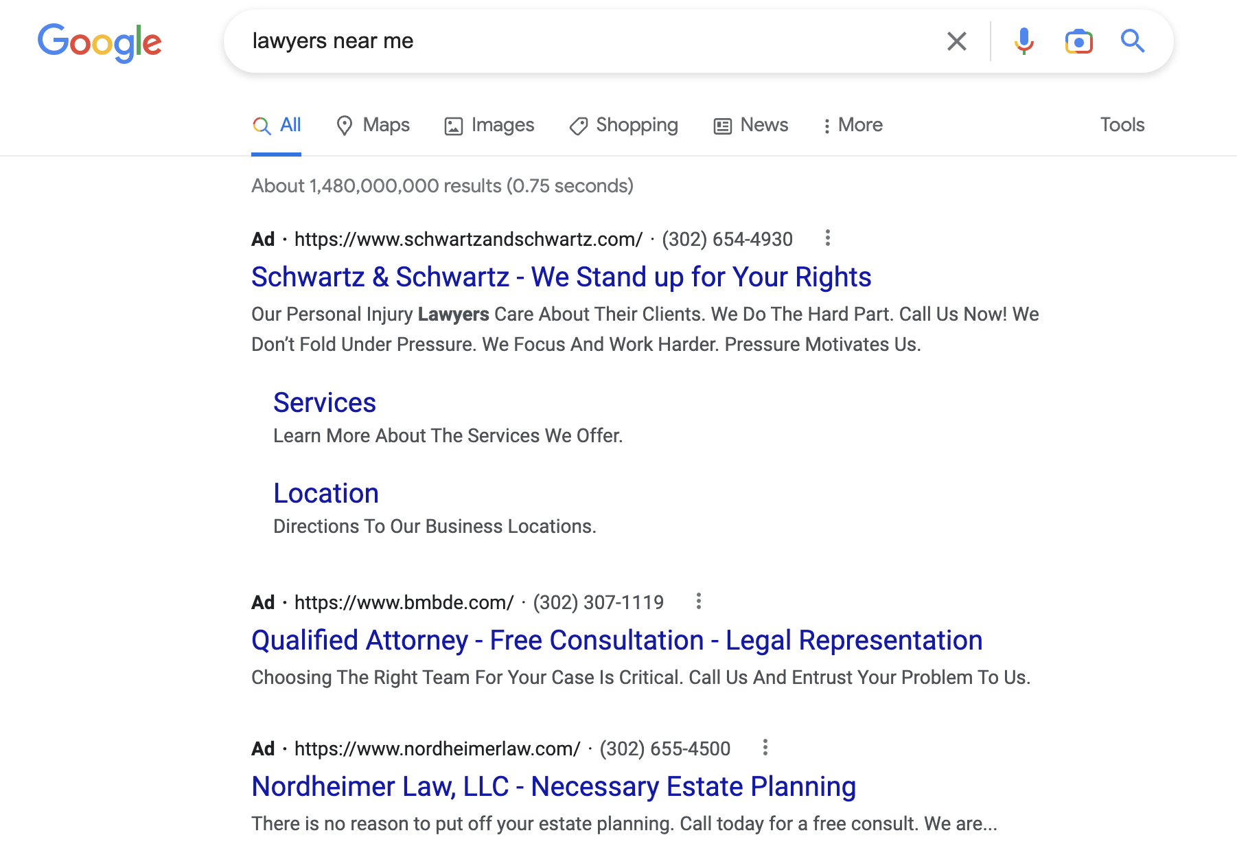 Law firm seo and reputation management