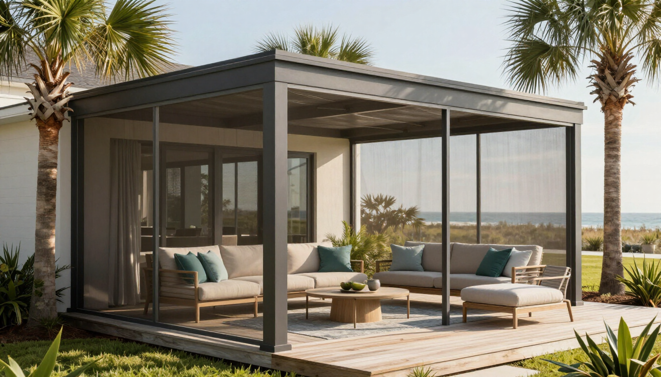 Coastal Screened Porch