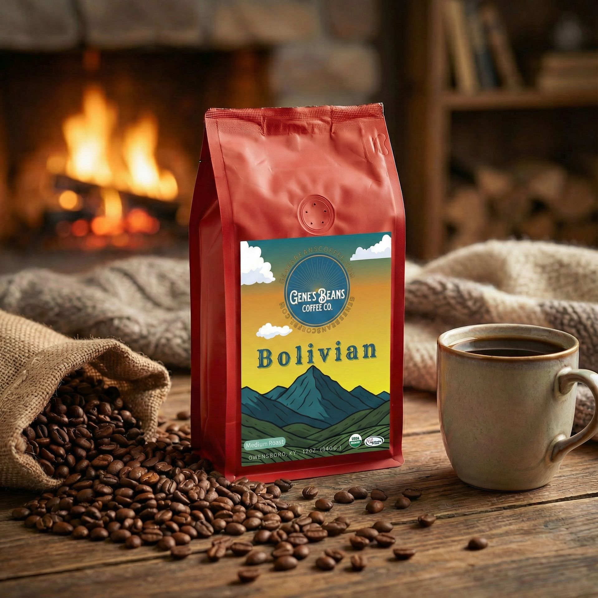 Bolivian - Medium Roast (Organic Bolivian)
