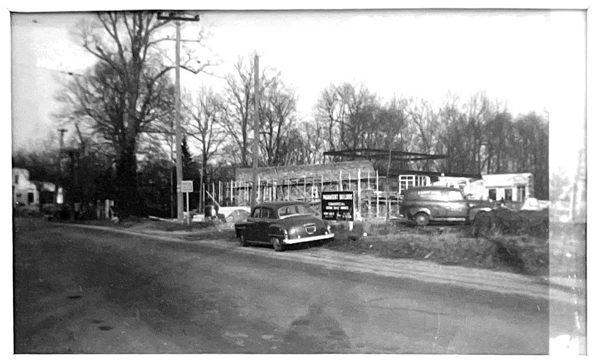 Whitting Funeral Home History. Under construction in 1955. View from Glen Cove Avenue. Long Island Funeral Home. Long Island Funeral Home.