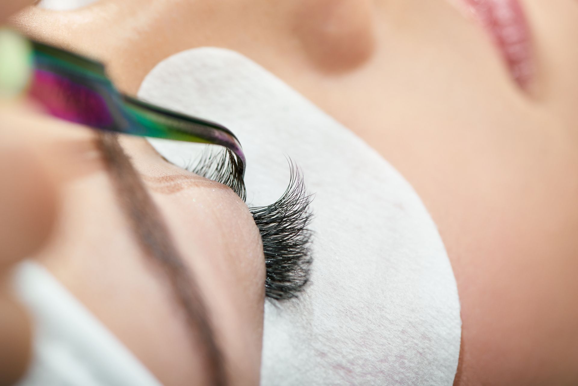 lash extension session
