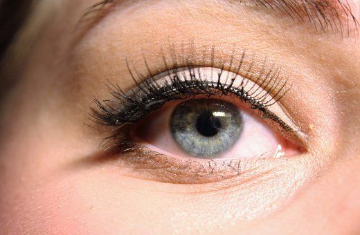 beautiful eyelashes