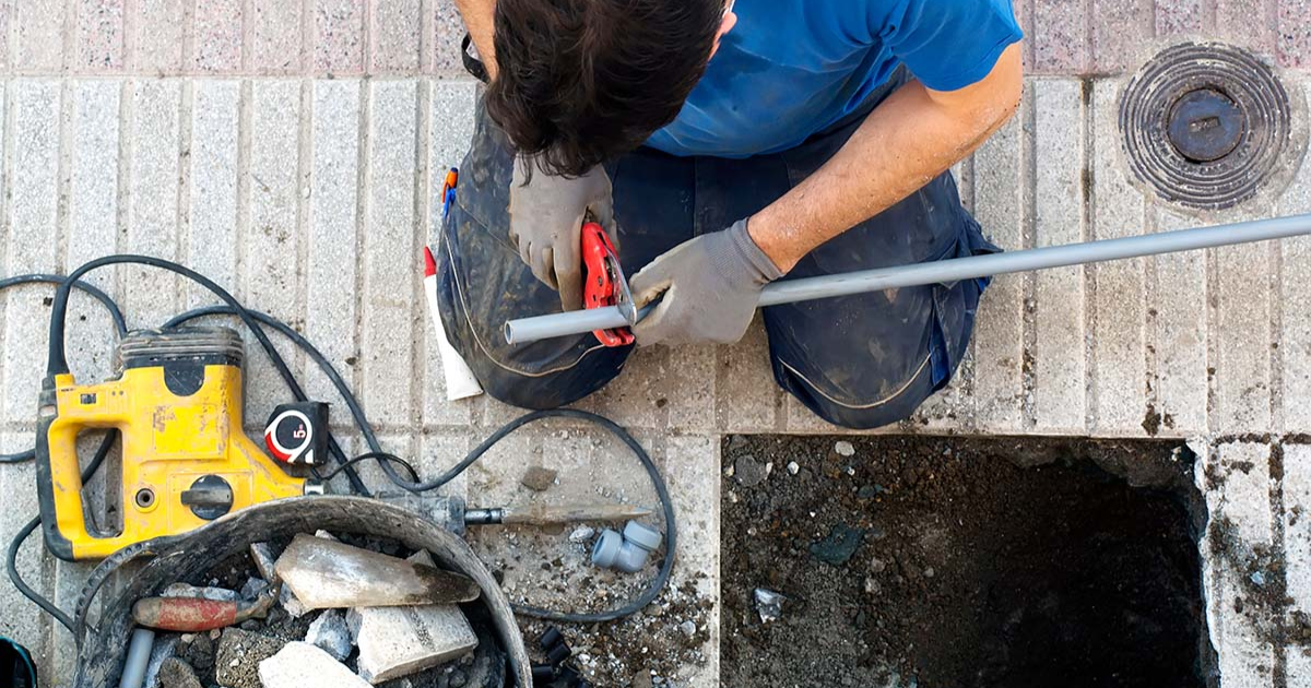 Patio plumbing