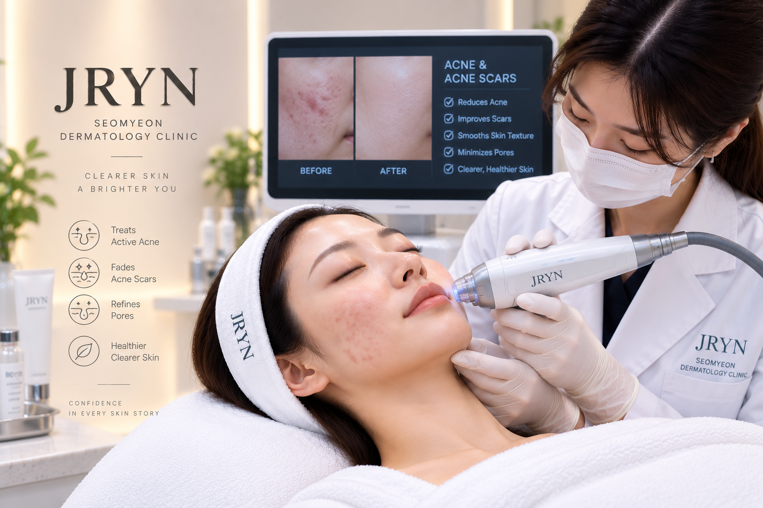 Adult acne treatment in Seomyeon Busan