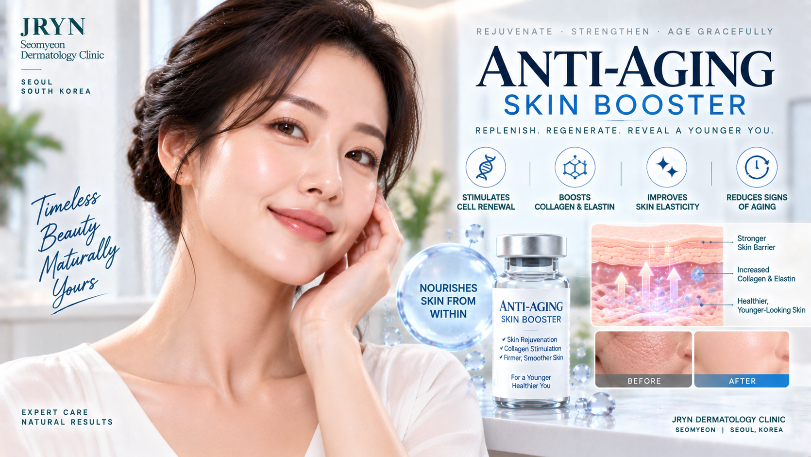 Anti-Aging Skin Booster rejuvenation treatment in Seomyeon, Busan