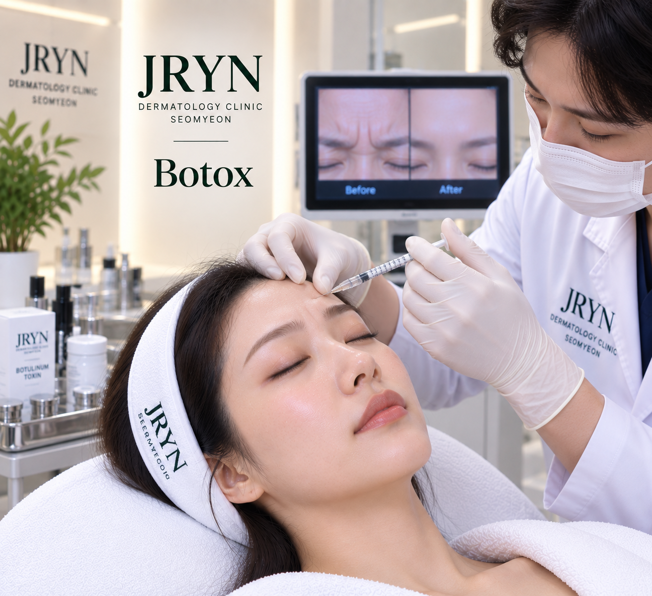 Botox treatments at JRYN Seomyeon Dermatology Clinic