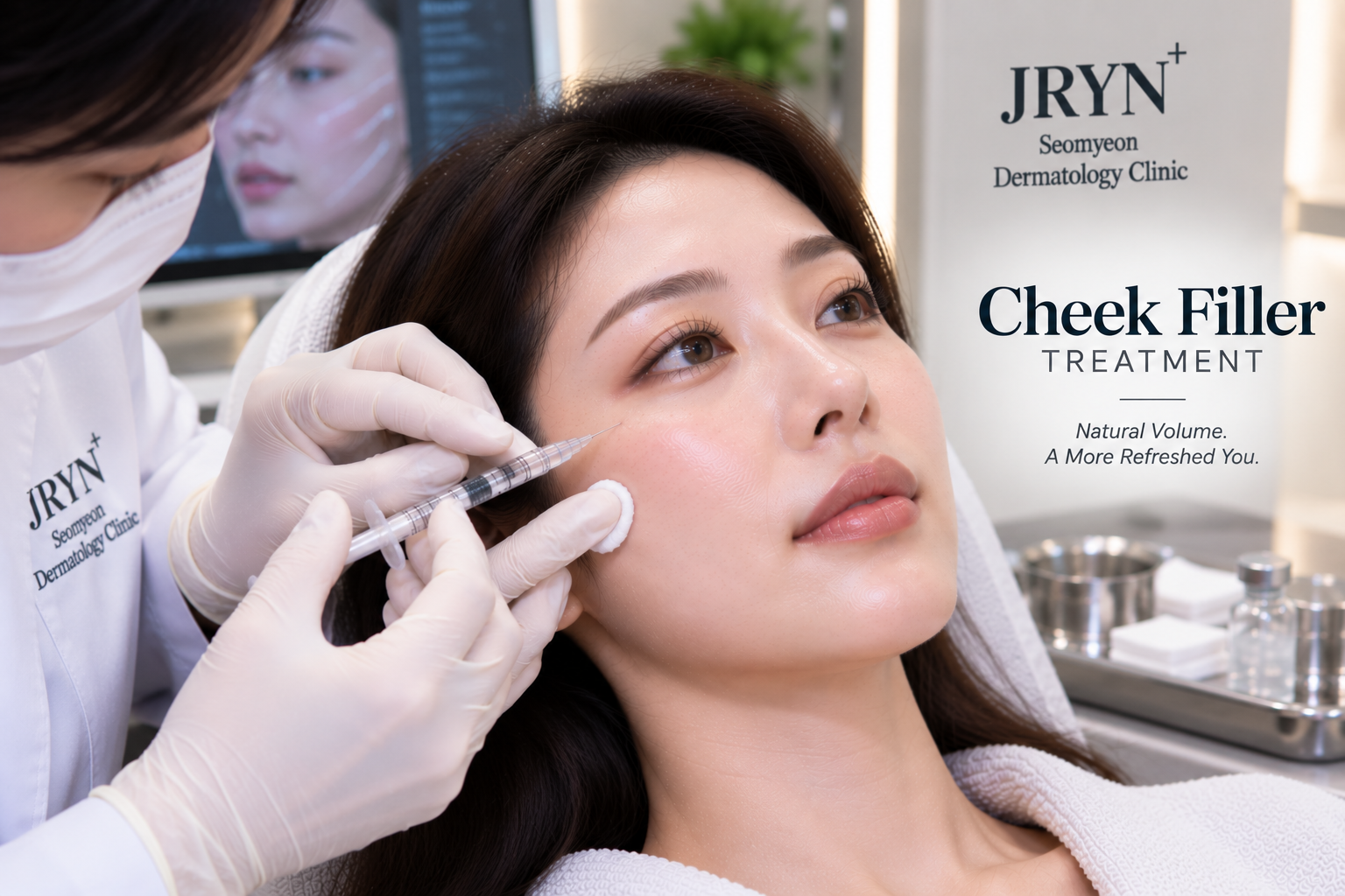 Cheek Filler treatment in Seomyeon, Busan