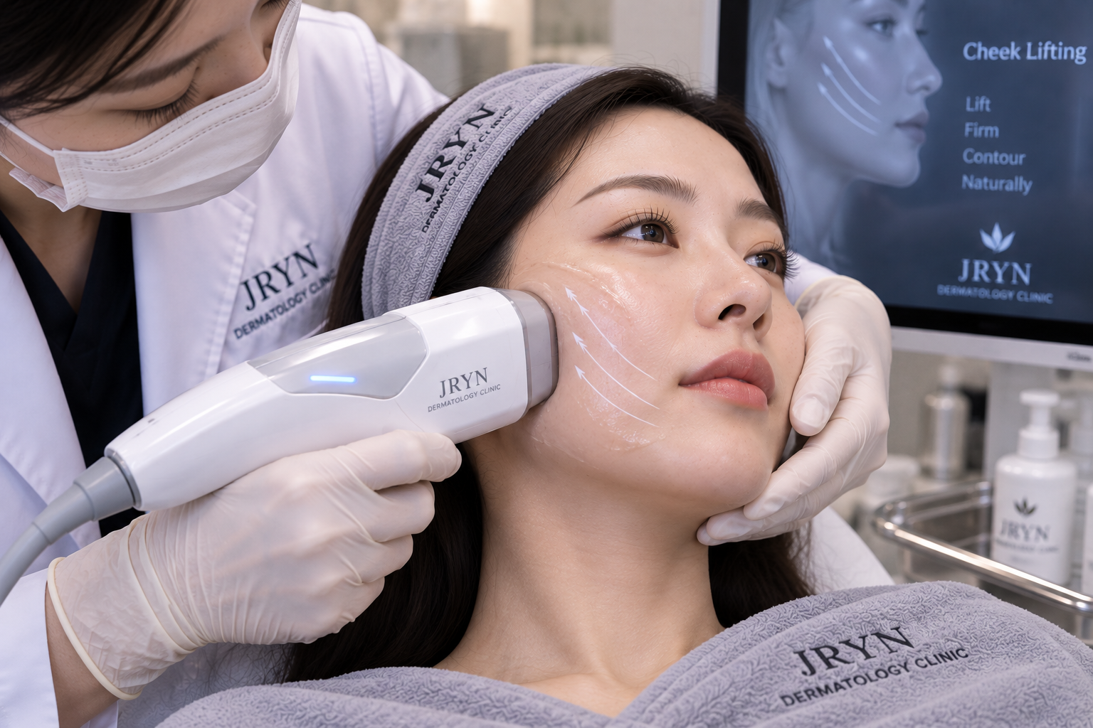 Cheek lifting treatment in Seomyeon Busan