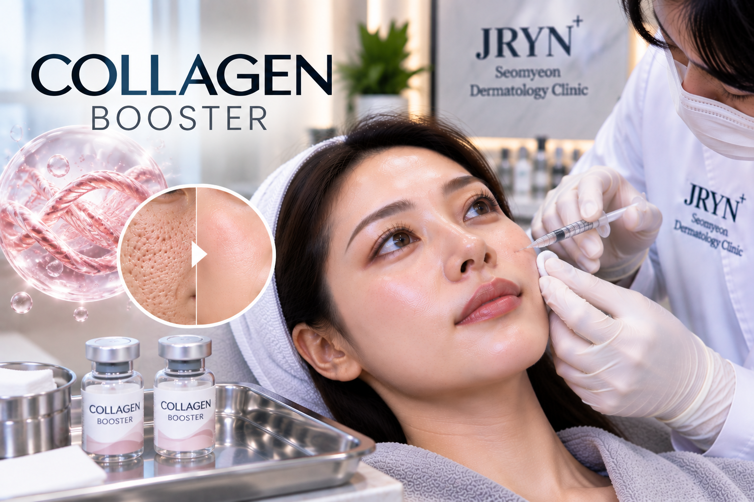 Collagen Booster treatment in Seomyeon Busan at JRYN Seomyeon Dermatology Clinic