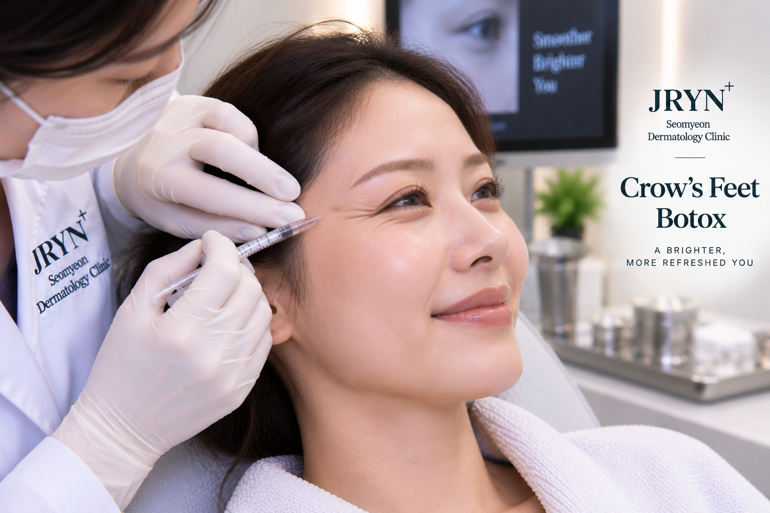 Crow's Feet Botox treatment in Seomyeon, Busan