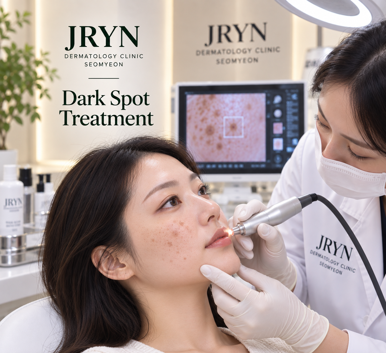 Dark spot treatment in Seomyeon Busan at JRYN Seomyeon Dermatology Clinic