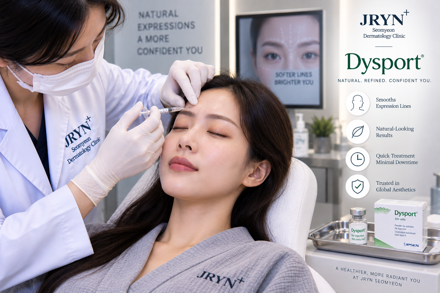 Dysport treatment in Seomyeon, Busan