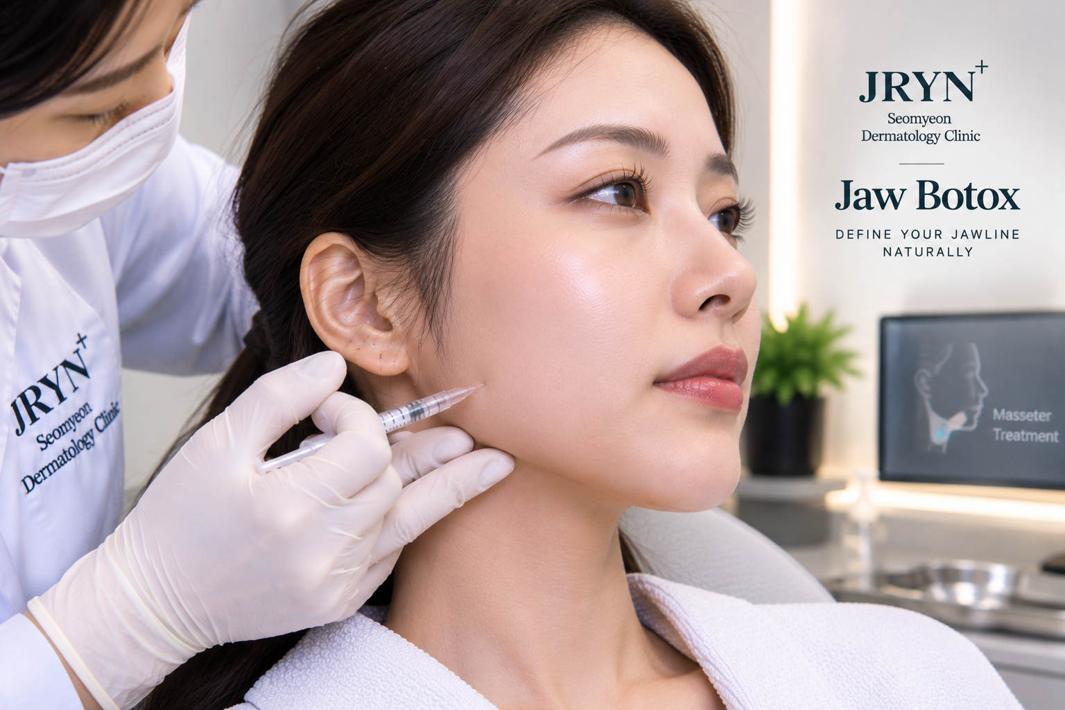 Jaw Botox treatment in Seomyeon, Busan