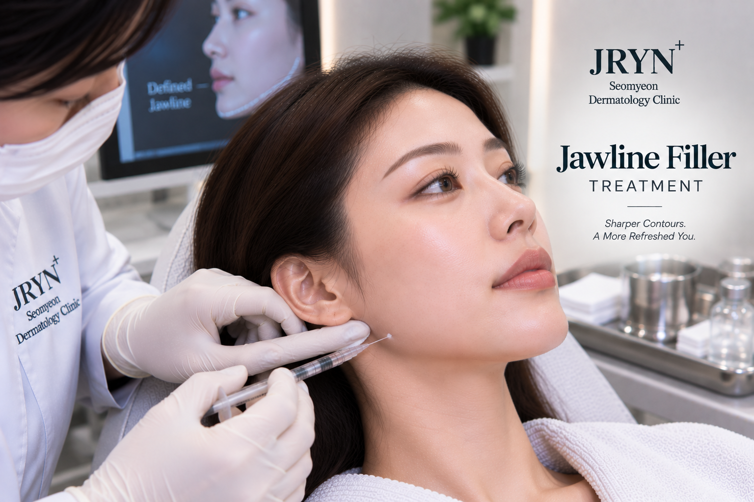 Jawline Filler treatment in Seomyeon, Busan