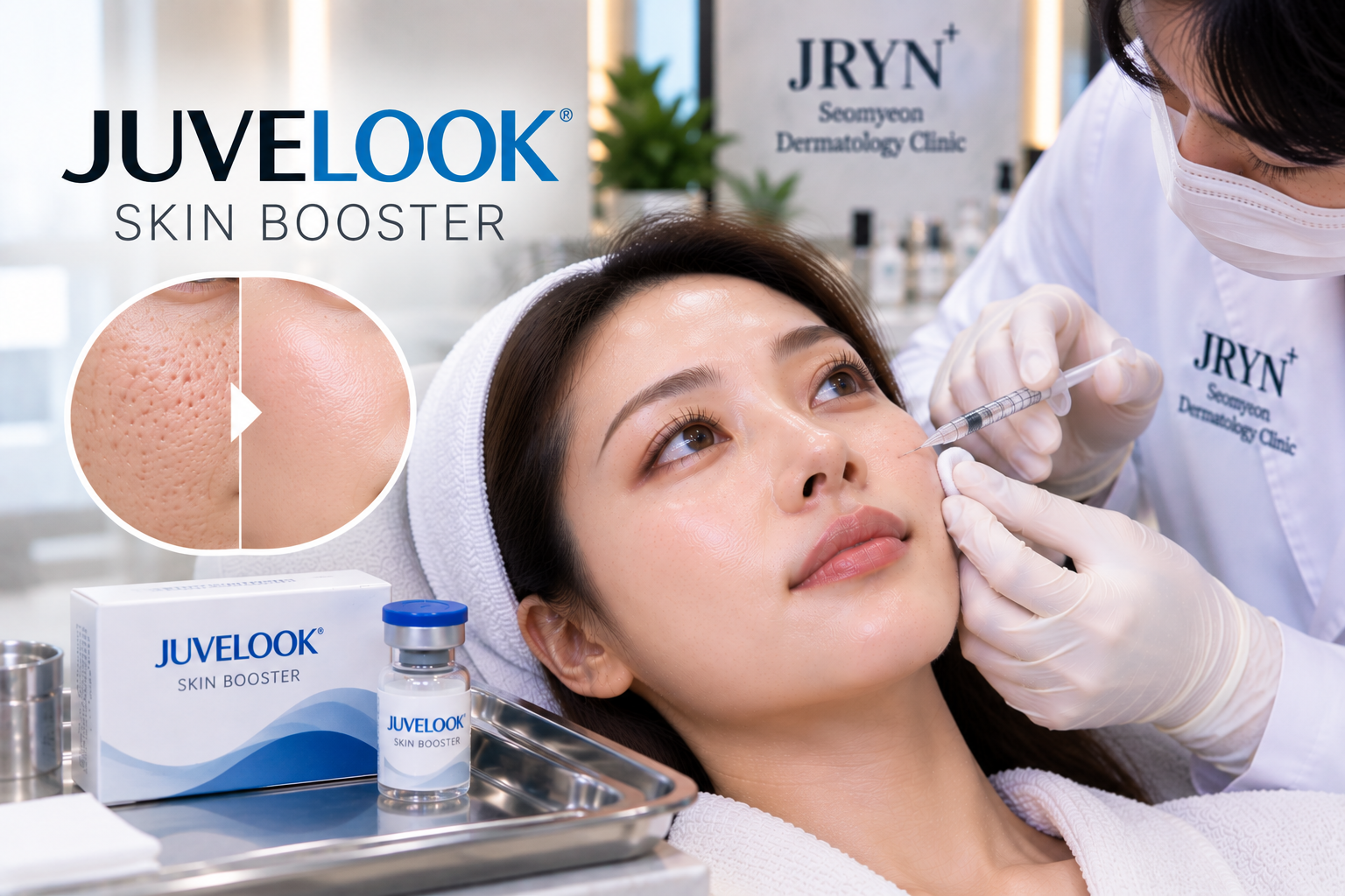 Juvelook Skin Booster treatment in Seomyeon Busan at JRYN Seomyeon Dermatology Clinic