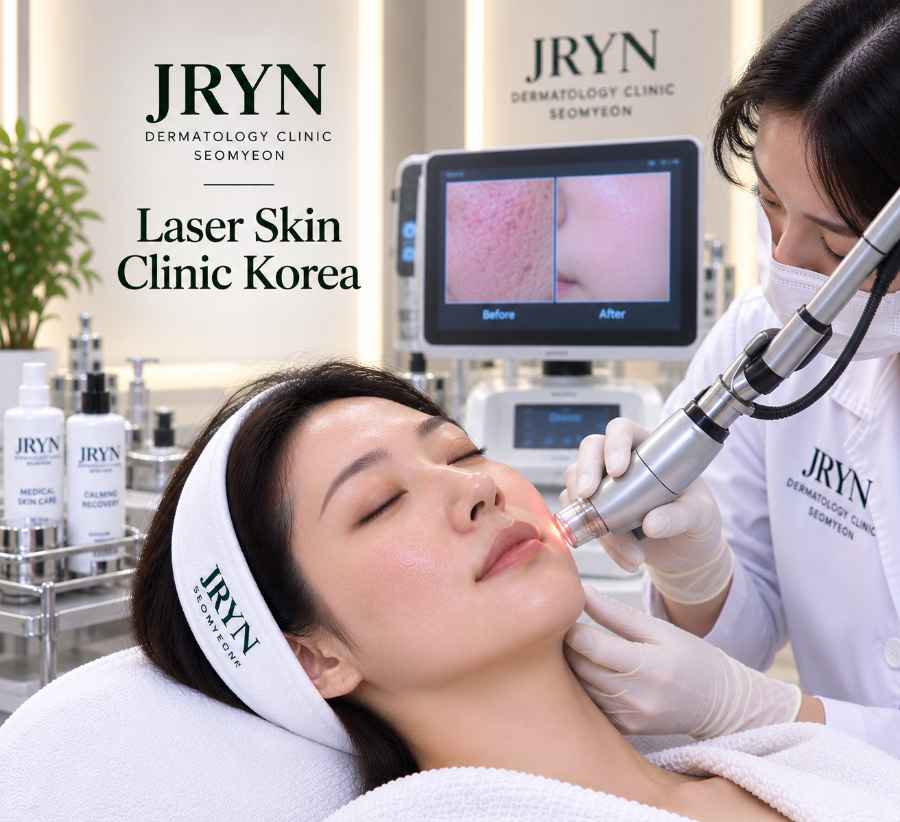 Laser skin clinic in Korea