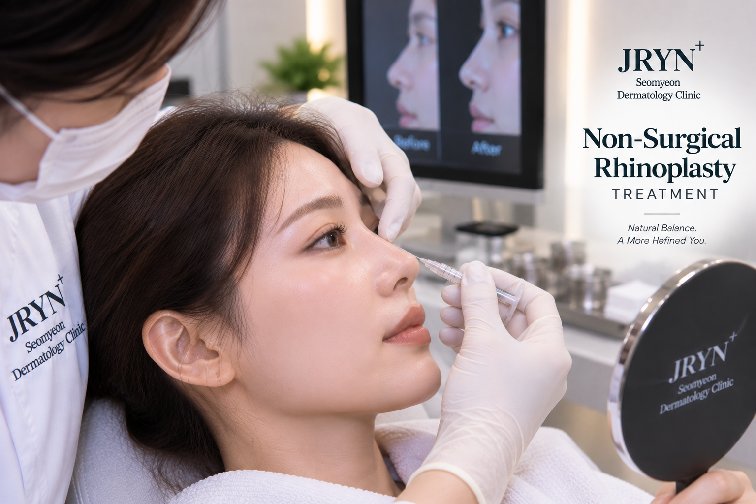 Non-Surgical Rhinoplasty treatment in Seomyeon, Busan