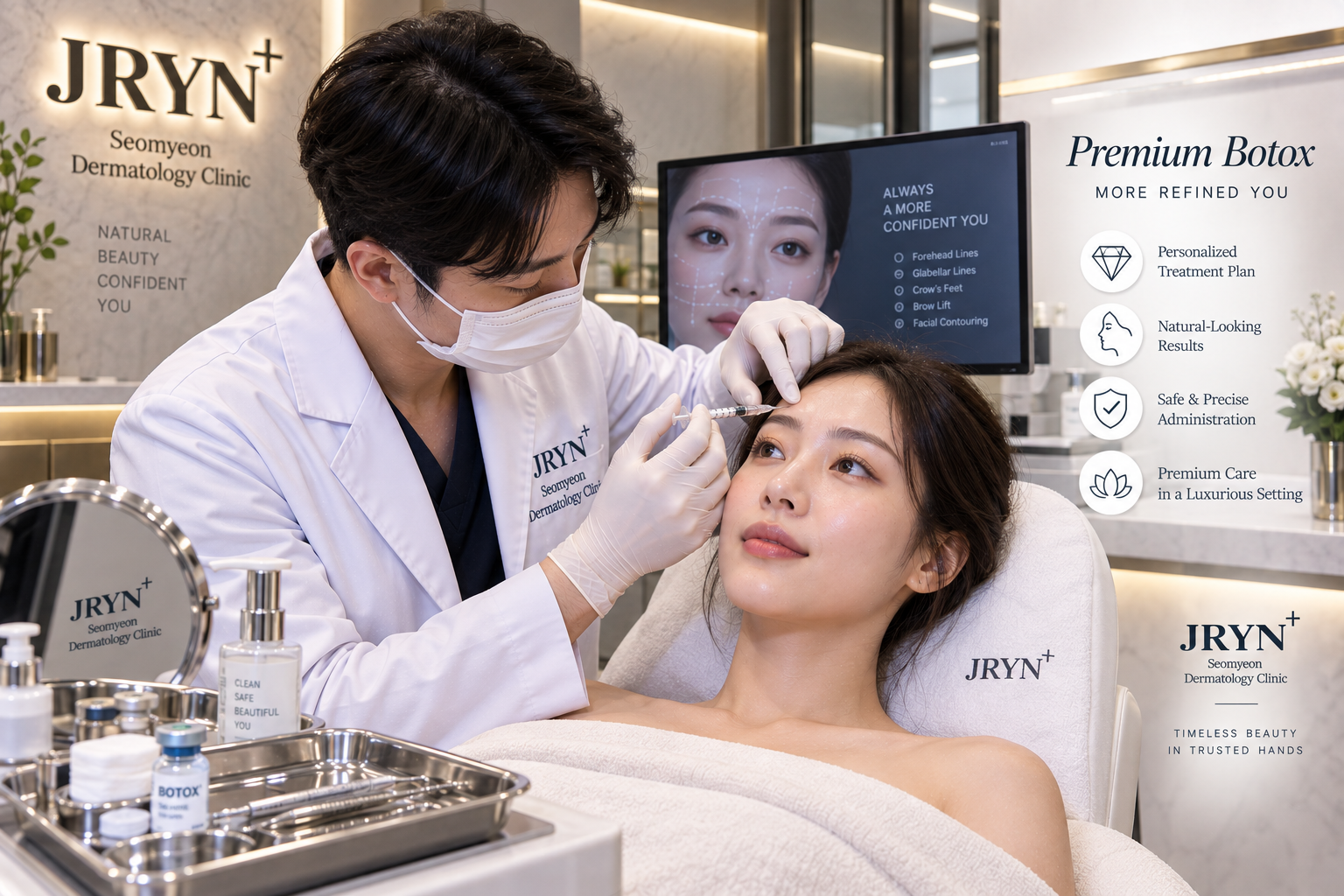 Premium Botox treatment in Seomyeon, Busan