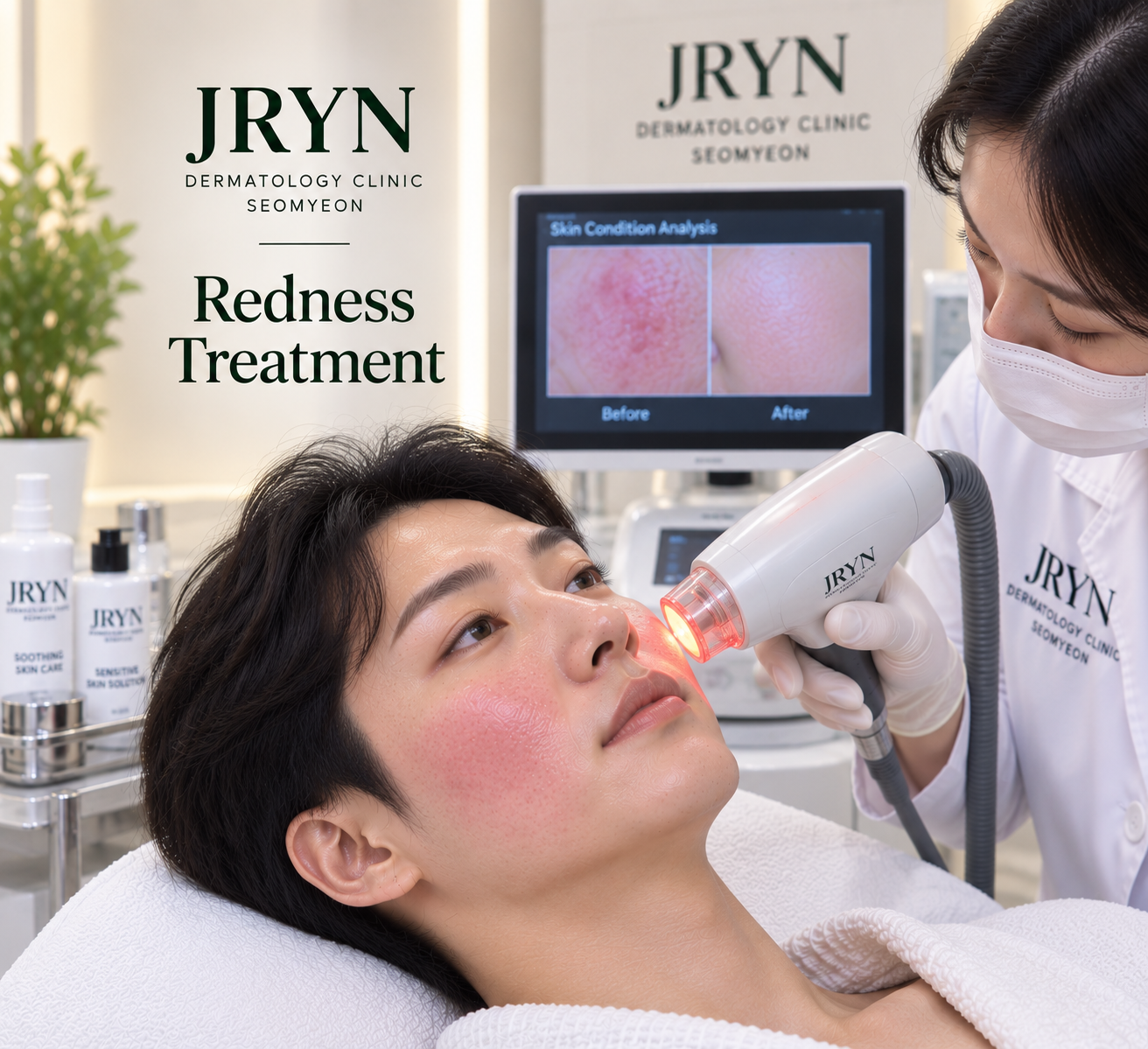 Redness treatment in Seomyeon Busan