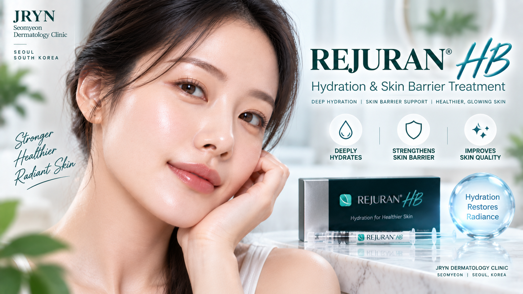 Rejuran HB hydration skin care in Seomyeon, Busan