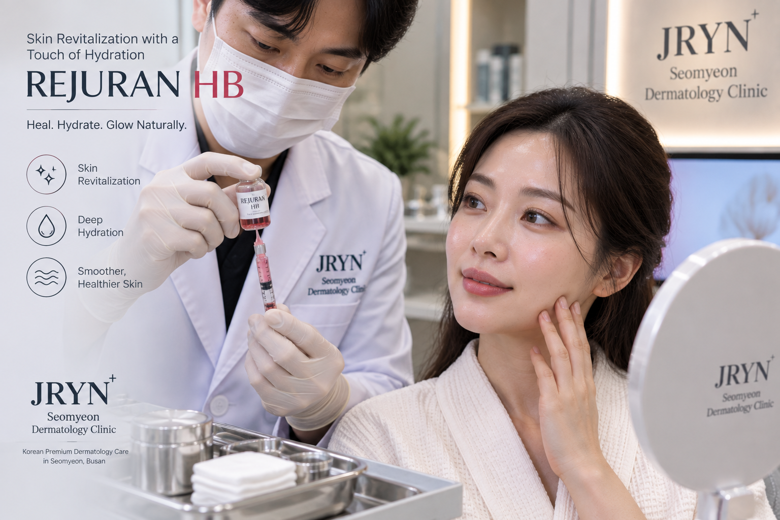 Rejuran HB treatment in Seomyeon Busan at JRYN Seomyeon Dermatology Clinic