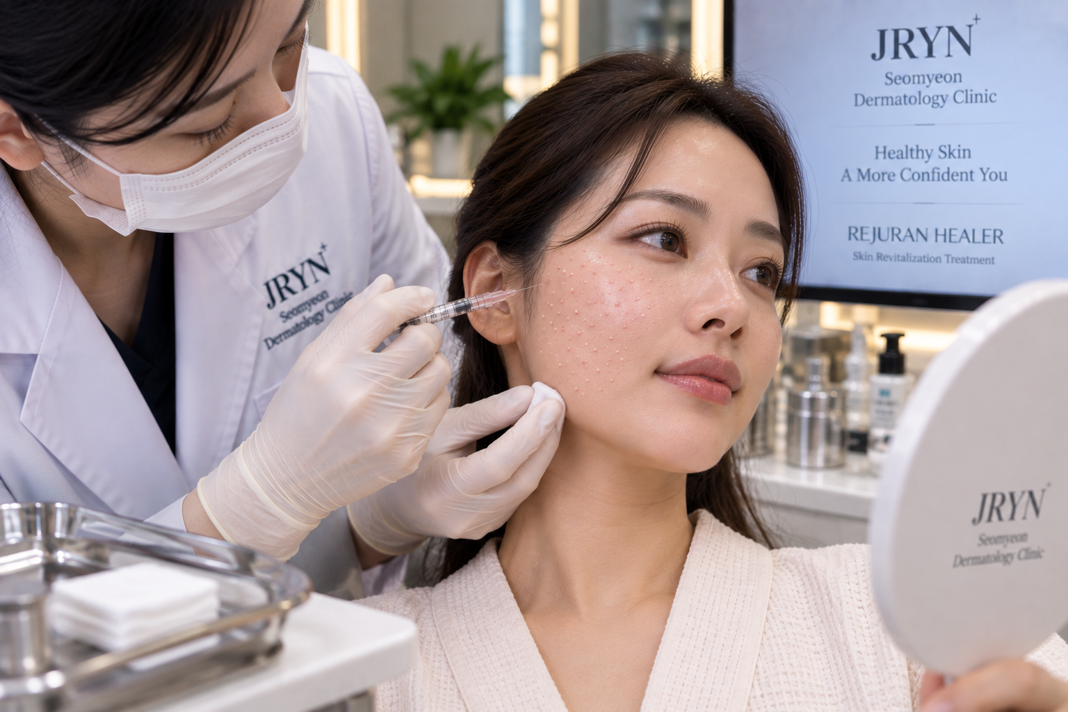 Rejuran Healer treatment in Seomyeon Busan at JRYN Seomyeon Dermatology Clinic