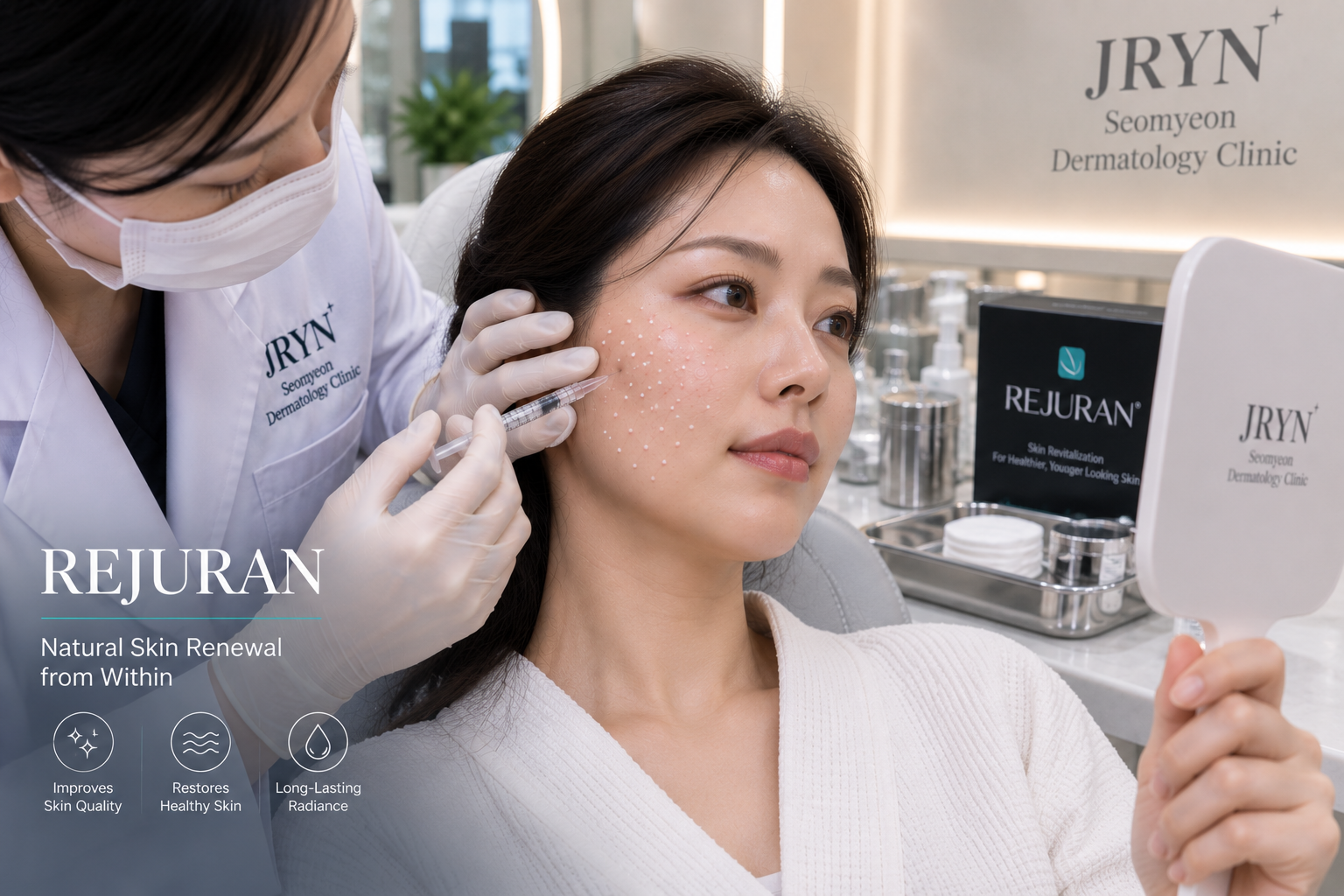 Rejuran treatment in Seomyeon Busan at JRYN Seomyeon Dermatology Clinic