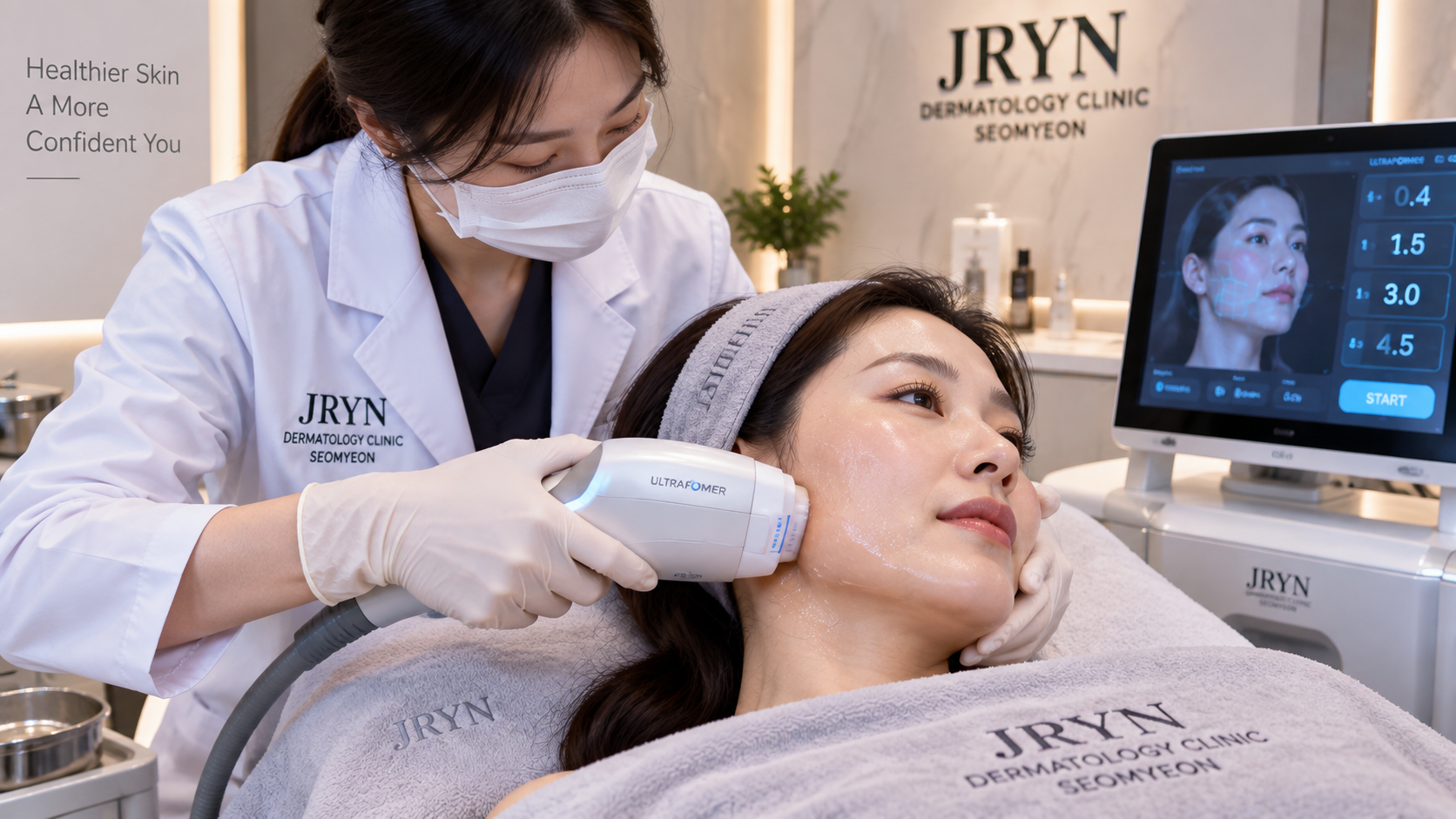 Skin lifting treatment in Seomyeon Busan at JRYN Seomyeon Dermatology Clinic