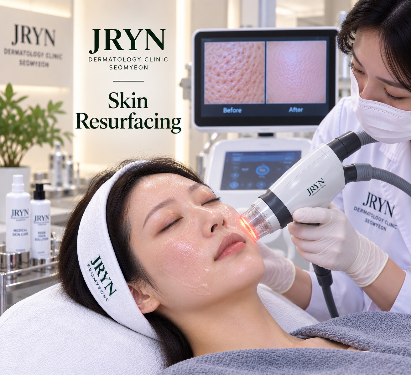 Skin resurfacing treatment in Seomyeon Busan
