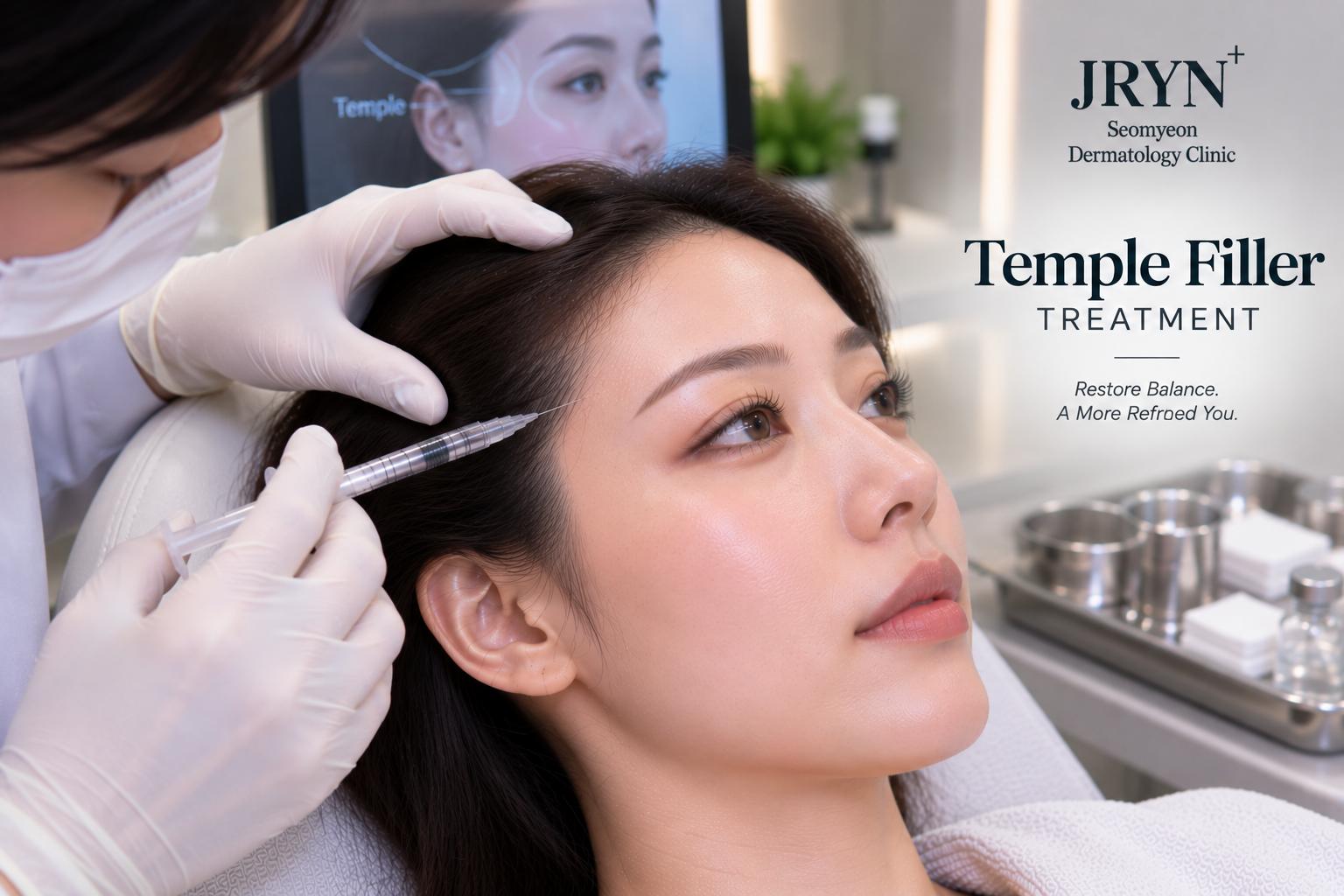 Temple Filler treatment in Seomyeon, Busan