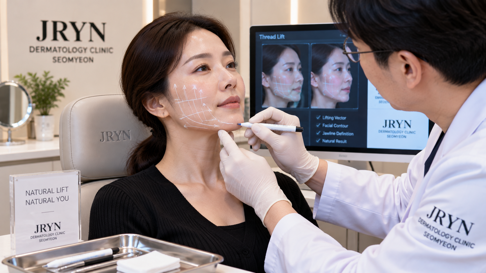 Thread lift treatment in Seomyeon Busan