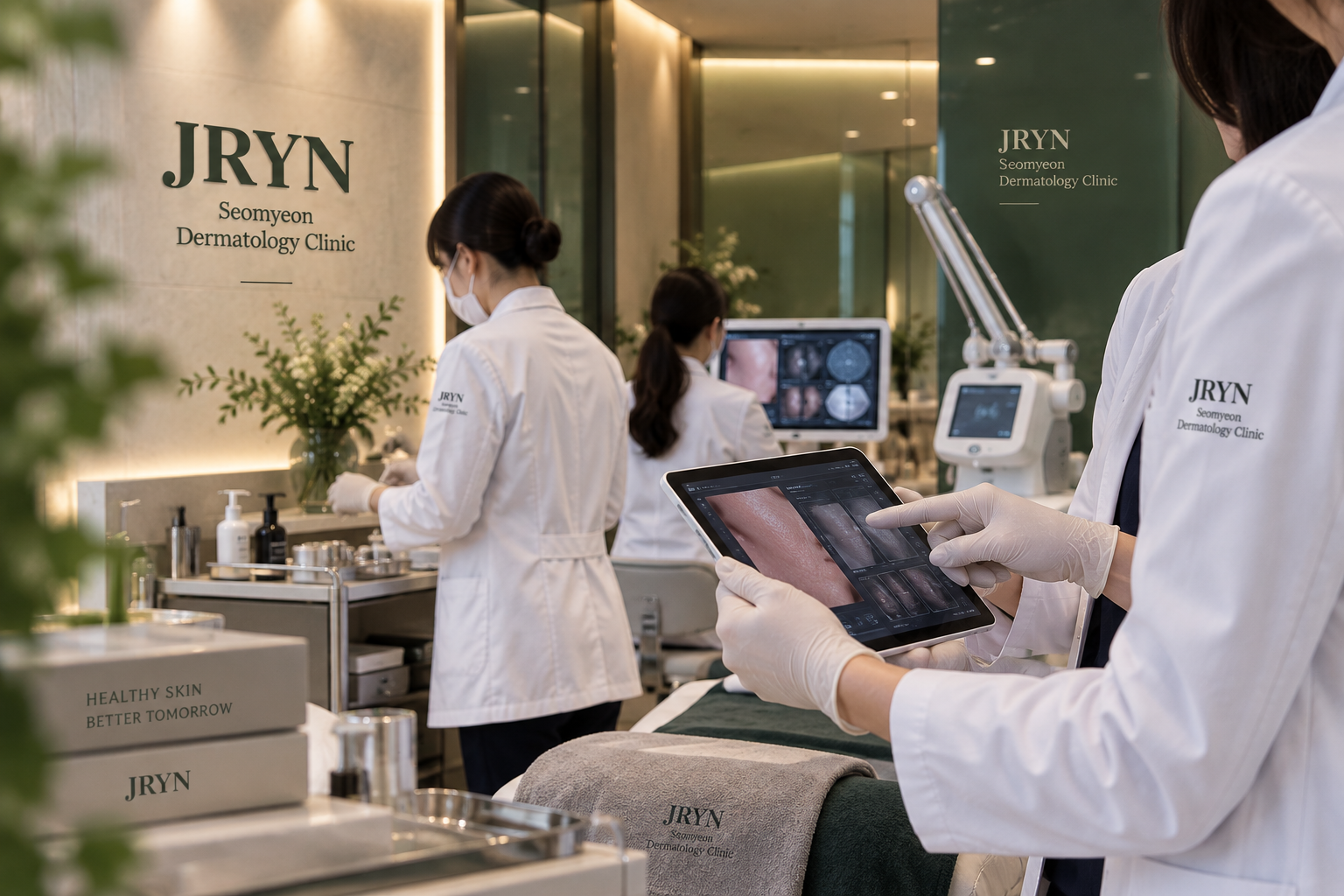 JRYN Seomyeon Dermatology Clinic medical team