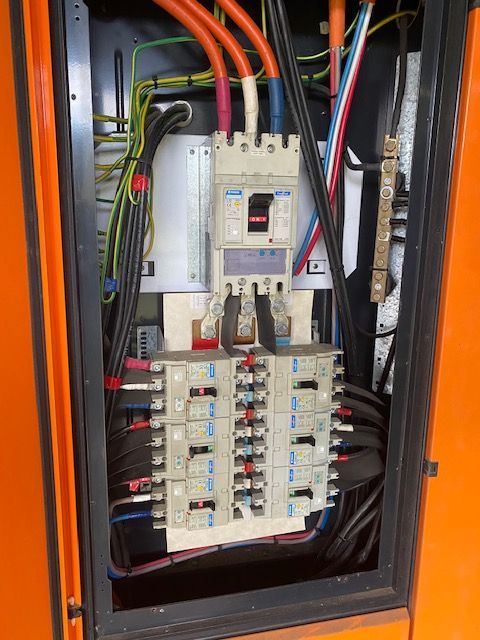 Electrical Panel With Circuit Breakers and Wires — MAE Refrigeration In Portsmith, QLD