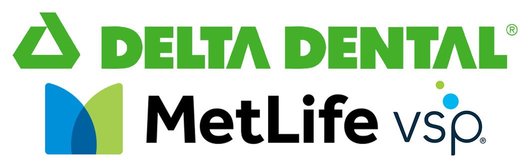 Delta Dental, Met Life and VSP Logo