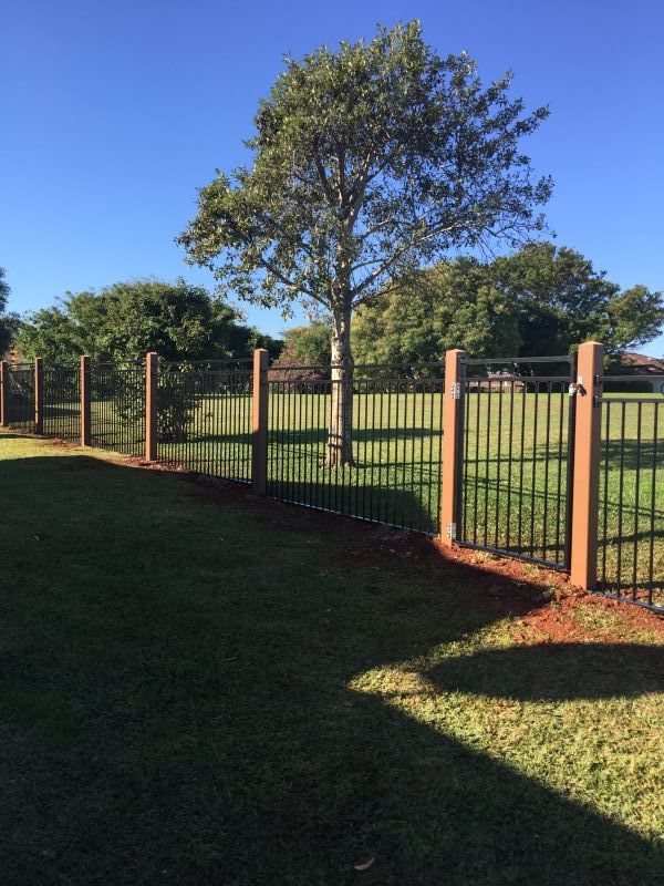 A Fence With a Tree in the Middle of It — Aztech Fencing In Upsalls Creek, NSW