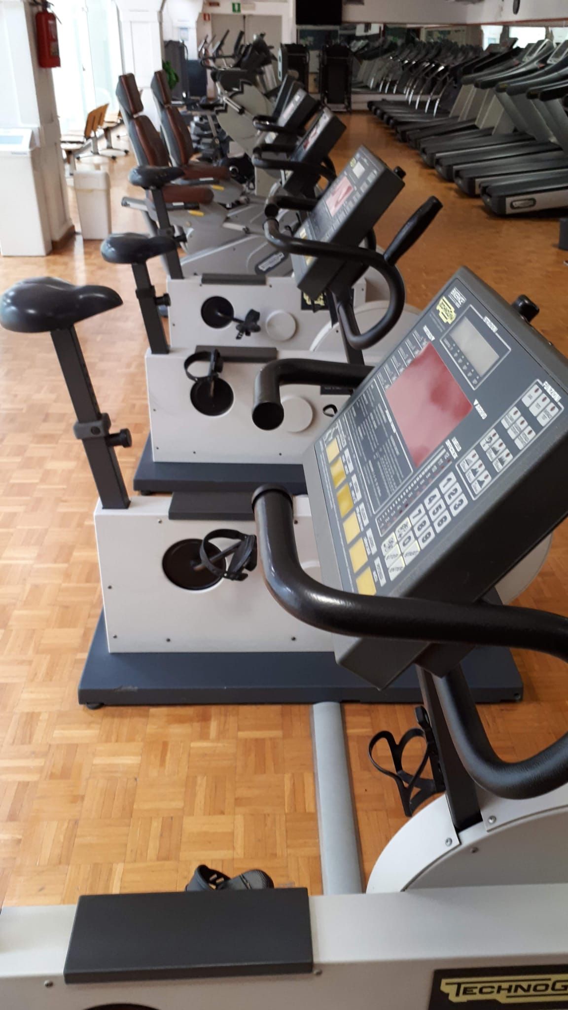 schermo cyclette