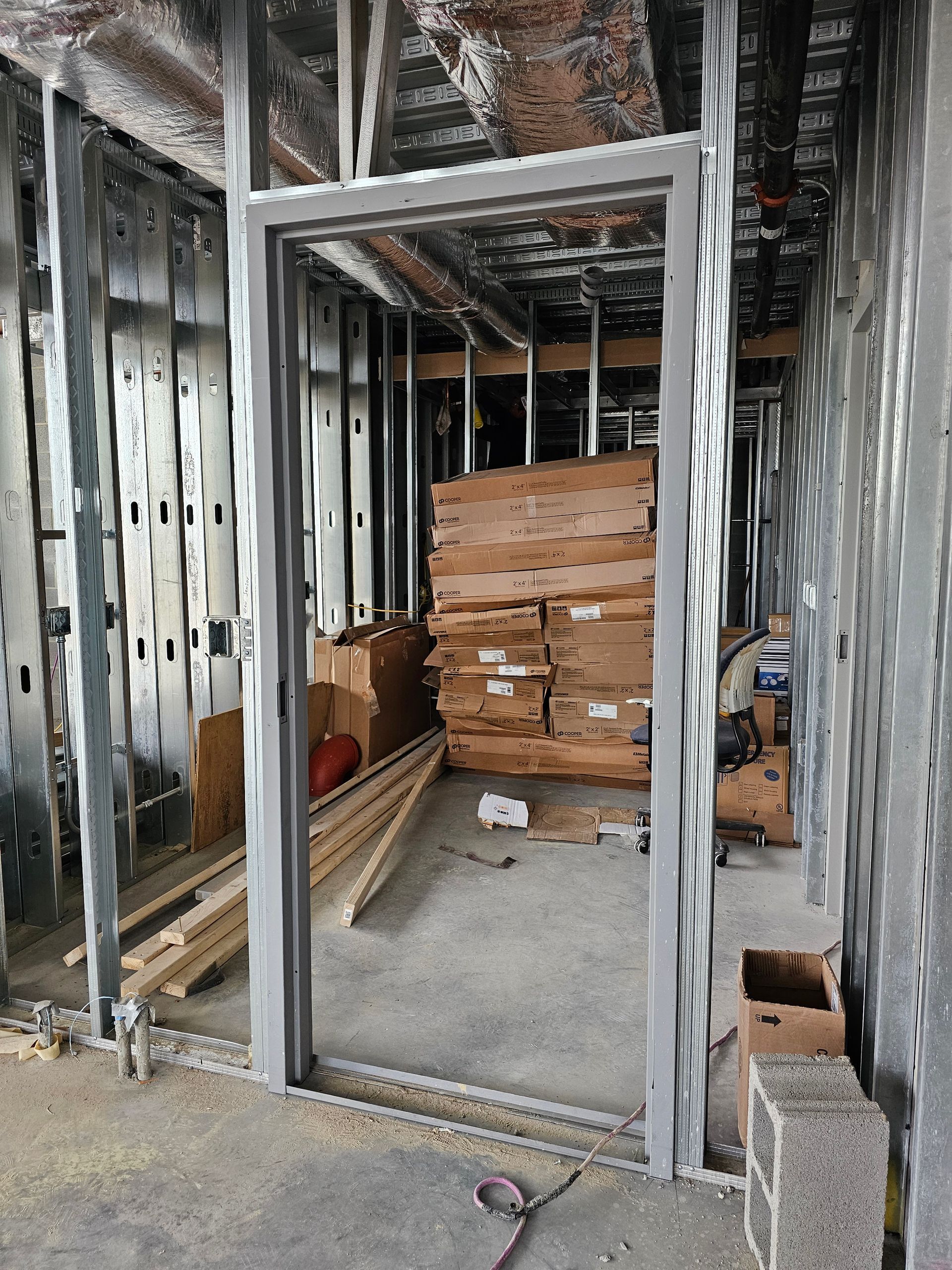 metal framing installation