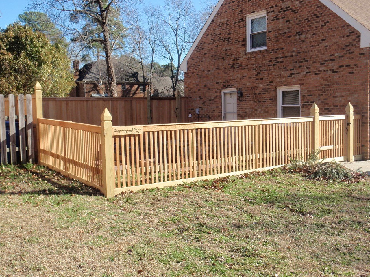 Customer Fence Virginia Beach , VA Buyrningwood Farms Inc