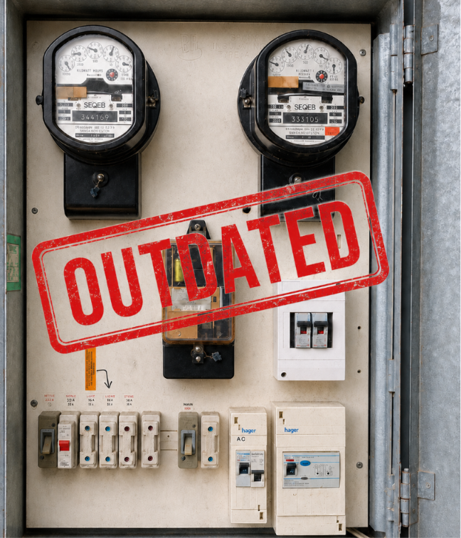old meter box upgrades brisbane