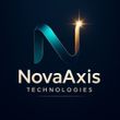 NovaAxis Technologies logo with a teal N and gold star on a dark background