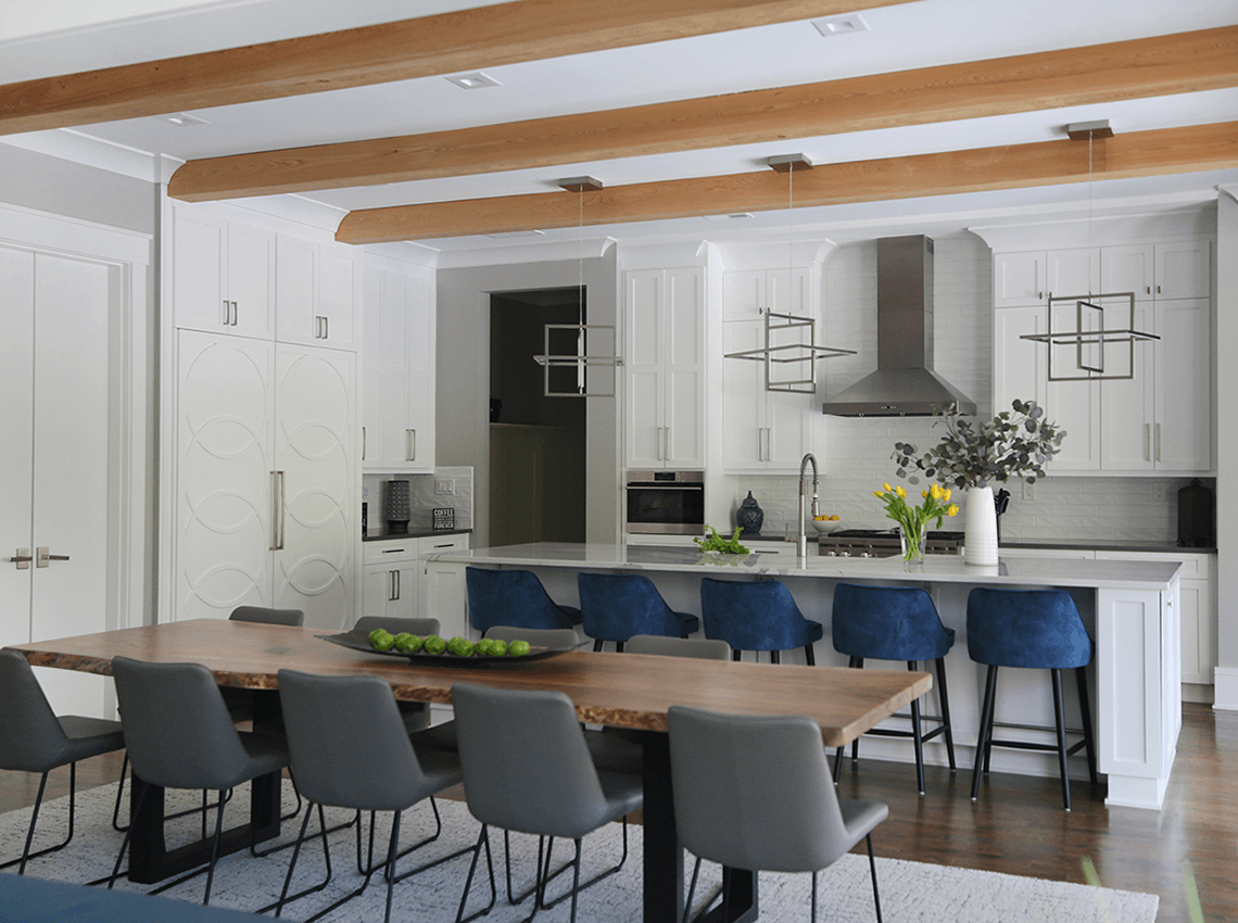 Modern Retreat Kitchen Countertop Interior Design | India Land, NC | An Inspiring Home