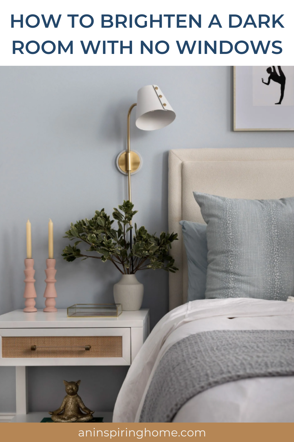 How to brighten a Dark Room With No Windows