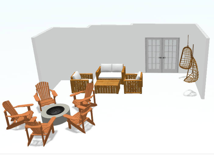 backyard makeover paver patio